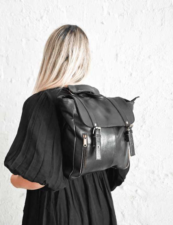 Day Trip Leather Satchel Backpack | Nouvelle NomadDay Trip Leather Convertible Backpack | Nouvelle Nomad