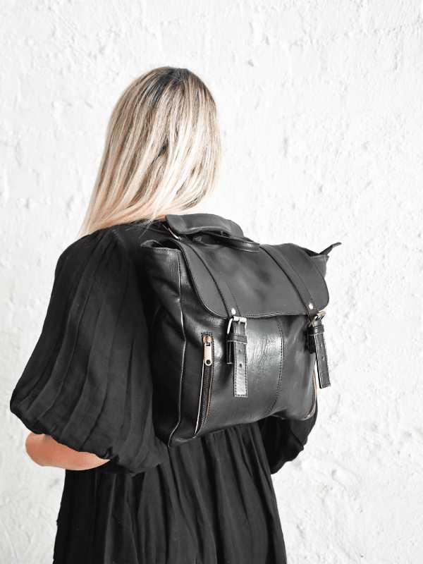 Day Trip Leather Satchel Backpack | Nouvelle NomadDay Trip Leather Convertible Backpack | Nouvelle Nomad