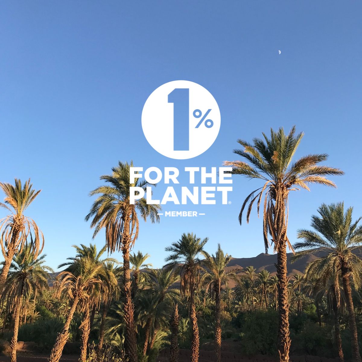 Member of 1% for the planet - Sustainability