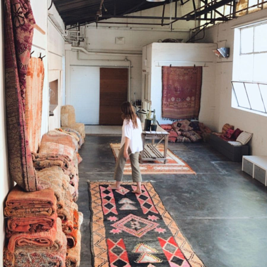 HELLO FITZROY - vintage Moroccan rugs pop-up showroom - Nouvelle Nomad