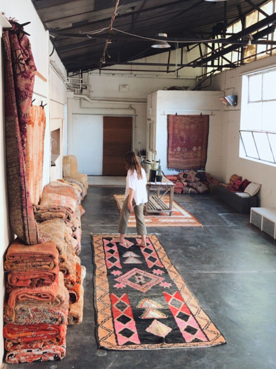 HELLO FITZROY - vintage Moroccan rugs pop-up showroom - Nouvelle Nomad