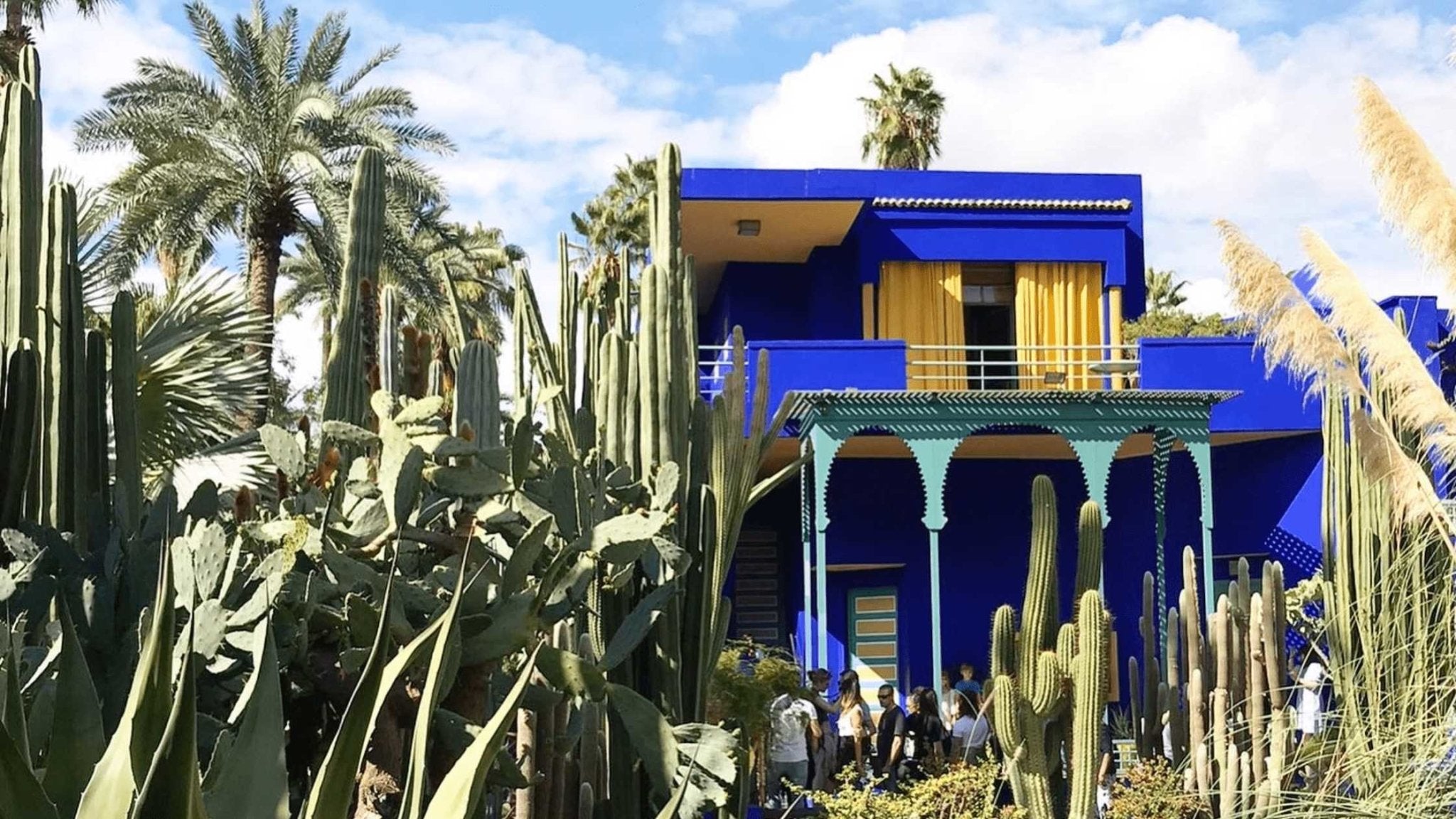 Yves Klein Blue - The Majorelle Gardens, Marrakech - Nouvelle Nomad