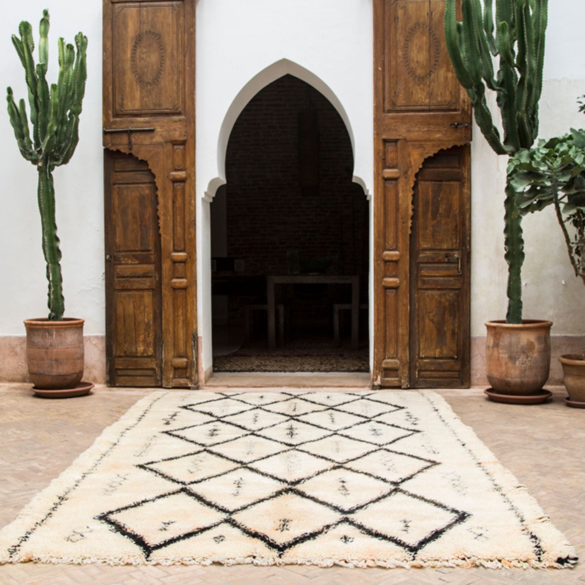 White Moroccan Rugs