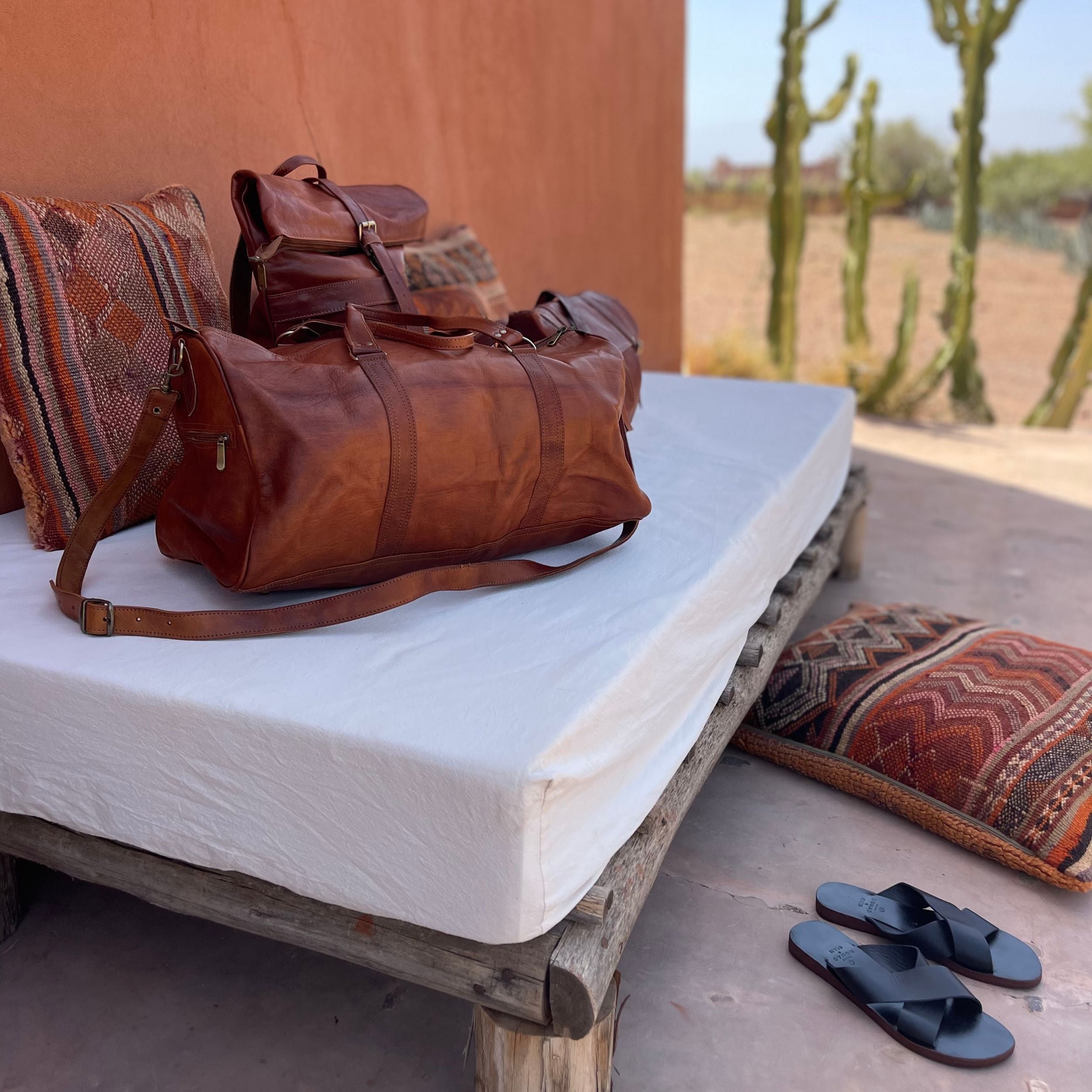 Leather Travel Goods - Bags, Footwear & Accessories - Nouvelle Nomad