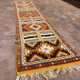 Moroccan Runner Rug - Terracotta Taznakht 62x278cm