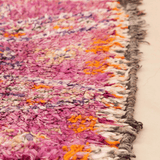 Vintage Beni MGuild Rug Purple Pink Shag