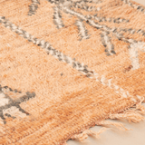 Vintage Boujad Rug Peach Diamonds