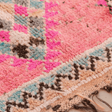 Vintage Boujad Runner Pink & Peach