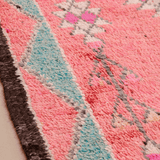 Vintage Boujad Runner Pink & Peach