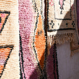 Moroccan Runner Rug - Purple & Black 68x450cm - Nouvelle Nomad