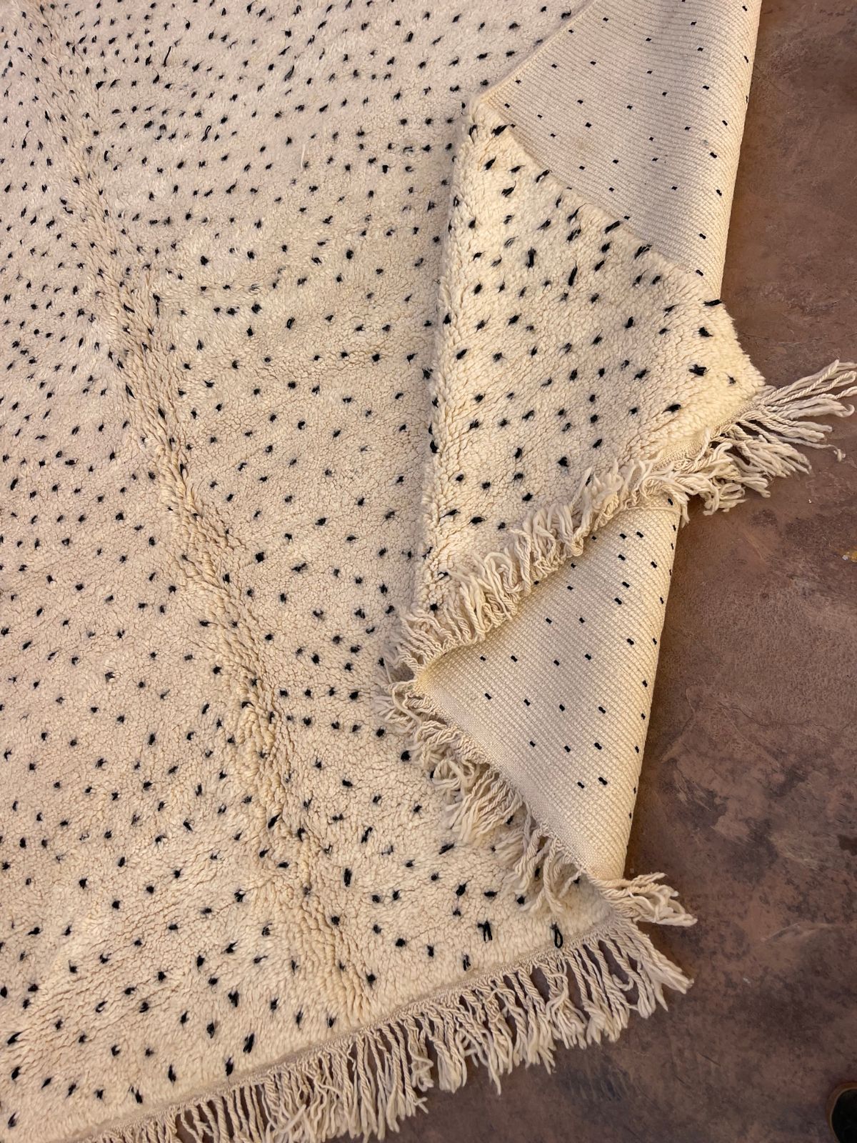 Beni Ourain Rug Spots - Custom Size Made To Order