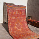 Haouz Vintage Moroccan Rug - Red Terracotta 160x315cm