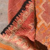 Haouz Vintage Moroccan Rug - Red Terracotta 160x315cm