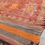 Haouz Vintage Moroccan Rug - Red Terracotta 160x315cm
