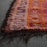 Haouz Vintage Area Rug - Orange & Magenta