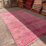 Vintage Beni MGuild Rug - Hot Pink 210x320cm - Nouvelle Nomad