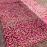 Vintage Beni MGuild Rug - Hot Pink 210x320cm - Nouvelle Nomad