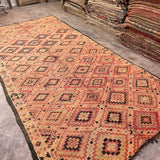 Mid-Century Beni MGuild Rug - Warm Red 190x405cm - Nouvelle Nomad