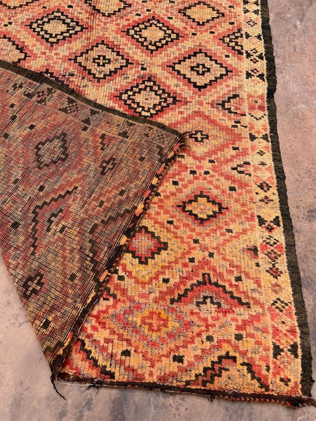 Mid-Century Beni MGuild Rug - Warm Red 190x405cm - Nouvelle Nomad