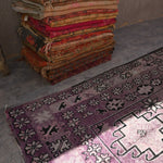 Mid Century Boujad Rug - Violet 180x305cm - Nouvelle Nomad