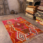 Boujad Rug (New-Make) - Bright Red 172 x 260cm