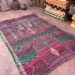 Boujad Rug (new-make) - Purple 175x255cm