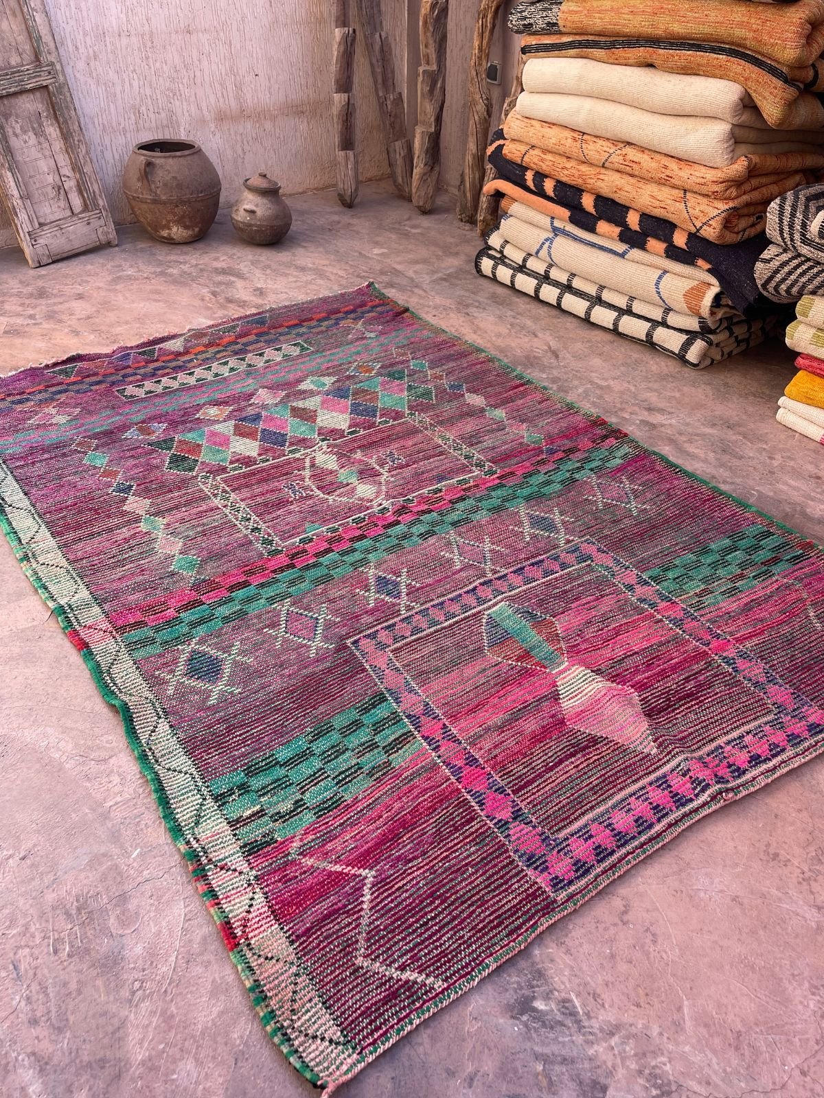 Boujad Rug (new-make) - Purple 175x255cm