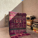 Boujad Rug (new-make) - Purple 175x255cm