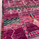 Boujad Rug (new-make) - Purple 175x255cm