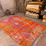 Boujad Rug (New-Make) - Bright Red 172 x 260cm