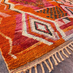 Boujad Rug (New-Make) - Bright Red 172 x 260cm