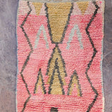 Moroccan Runner Rug - Light Pink 64x350cm