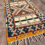 Moroccan Runner (new-make) - Blue Taznakht 72x256cm