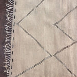 Beni Ourain Rug (New-Make) - Cream & Black 210x285cm - Nouvelle Nomad