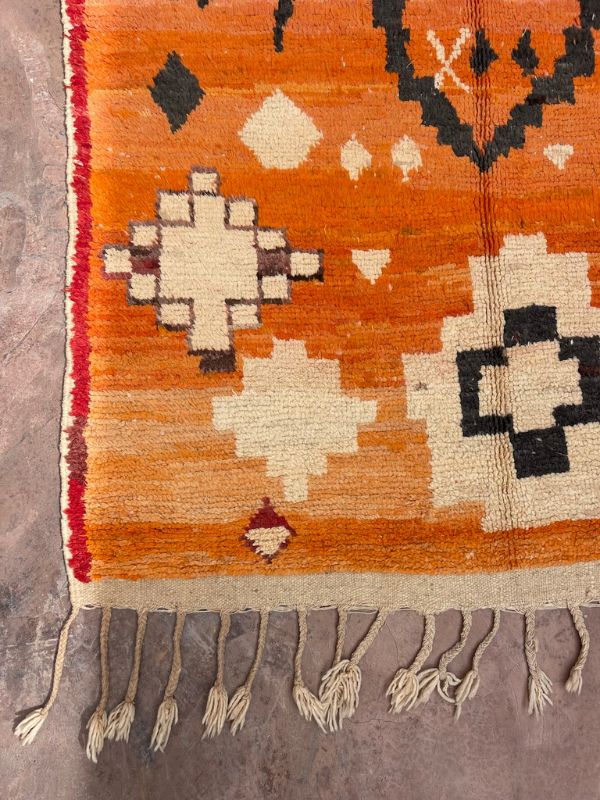 Boujad Rug (New-Make) - Orange 170x270cm - Nouvelle Nomad