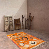 Boujad Rug (New-Make) - Orange 170x270cm - Nouvelle Nomad