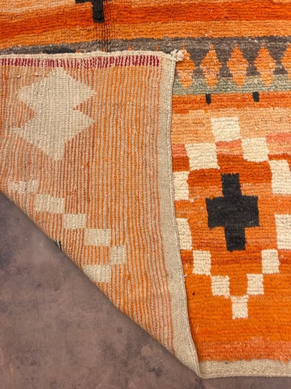 Boujad Rug (New-Make) - Orange 170x270cm - Nouvelle Nomad