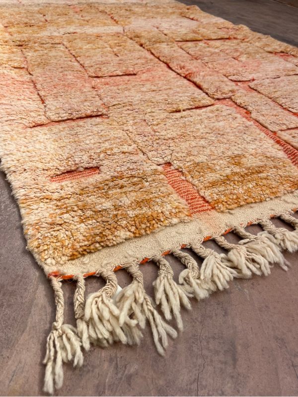 Marmoucha Rug (New-Make) - Peach Brickwork - Nouvelle Nomad