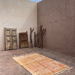 Marmoucha Rug (New-Make) - Peach Brickwork - Nouvelle Nomad