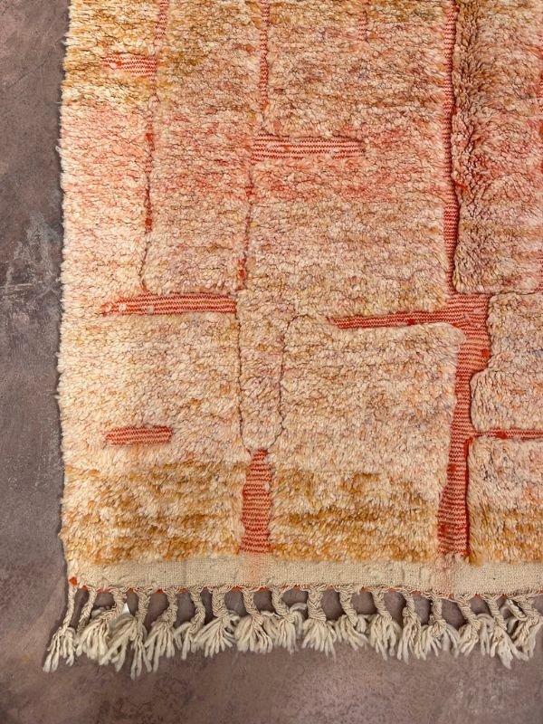 Marmoucha Rug (New-Make) - Peach Brickwork - Nouvelle Nomad