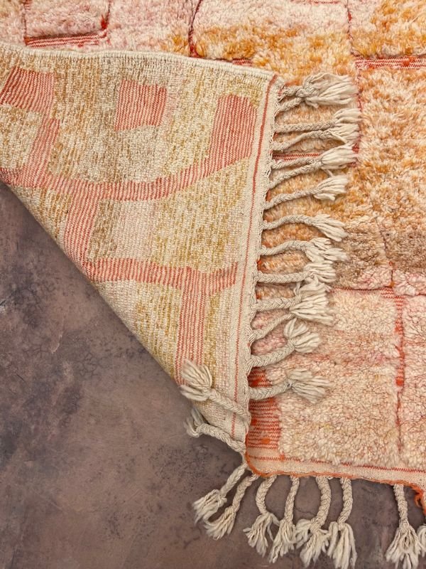 Marmoucha Rug (New-Make) - Peach Brickwork - Nouvelle Nomad