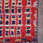 Vintage Boujad Rug - Shaggy Squares 155x312cm - Nouvelle Nomad