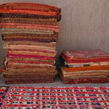 Vintage Boujad Rug - Shaggy Squares 155x312cm - Nouvelle Nomad