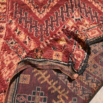 Talsint Vintage Moroccan Rug Berber Carpet - Rich Red 174x330cm