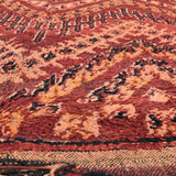 Talsint Vintage Moroccan Rug Berber Carpet - Rich Red 174x330cm
