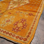 Taznakht Vintage Moroccan Rug - Tangerine 130x200cm