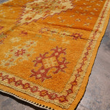 Taznakht Vintage Moroccan Rug - Tangerine 130x200cm