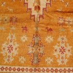 Taznakht Vintage Moroccan Rug - Tangerine 130x200cm