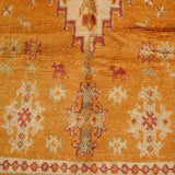 Taznakht Vintage Moroccan Rug - Tangerine 130x200cm
