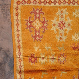 Taznakht Vintage Moroccan Rug - Tangerine 130x200cm